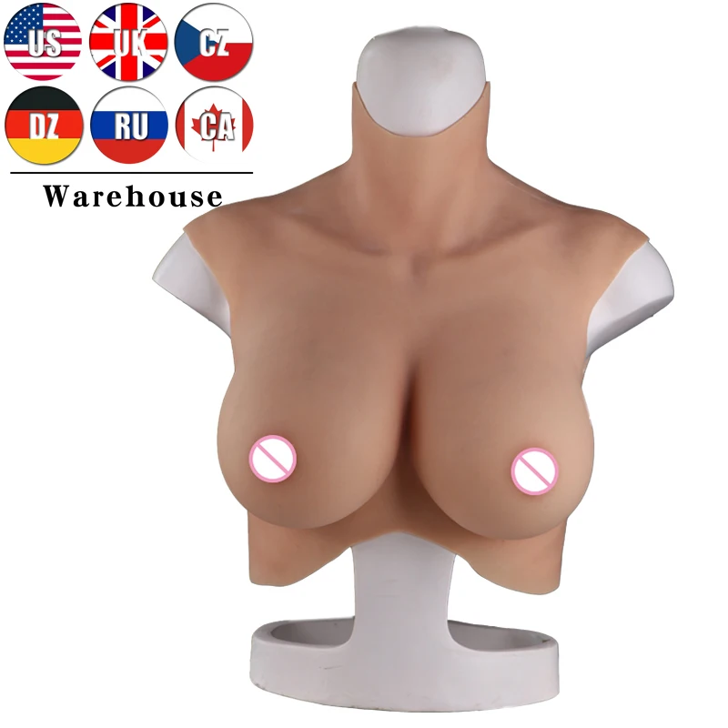 Eyung 7th Generation False Chest Breast Cancer Crossdresser Transgender Realistic Fake Boobs Silicone Man Chest