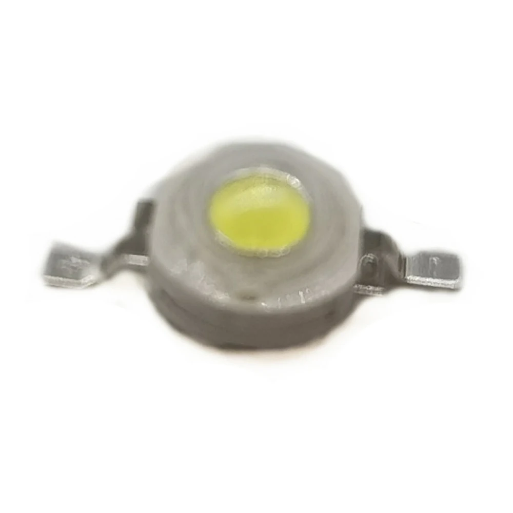 10-Pack High Power LED Light-Emitting Diode Chips - Multicolor Warm White, Red, Green, Blue, Yellow