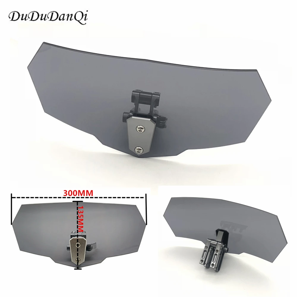

Motorcycle Wind Deflector Smoked Windshield for BMW r 1200 gs honda vfr 800 Yamaha kawasaki versys 650 Triumph Benelli KTM