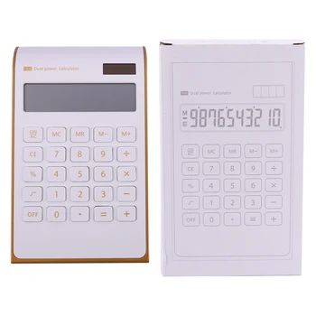 

Calculator Solar Calculator Dual Power Computer 10 Digit Solar Calculator, Dual Power