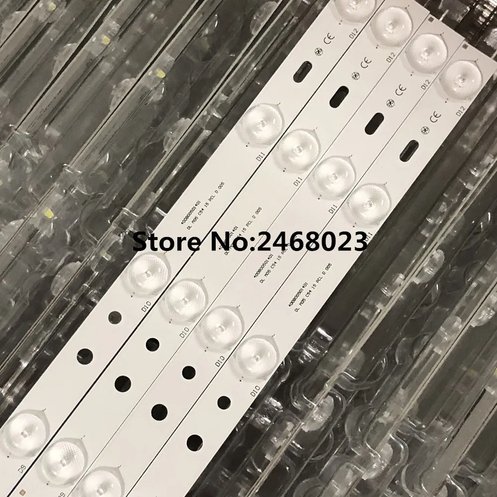 4 шт. светодиодный полосы для VIVAX 40 дюймов PB11D788173BL042-002H SLE40F10M4 789 мм