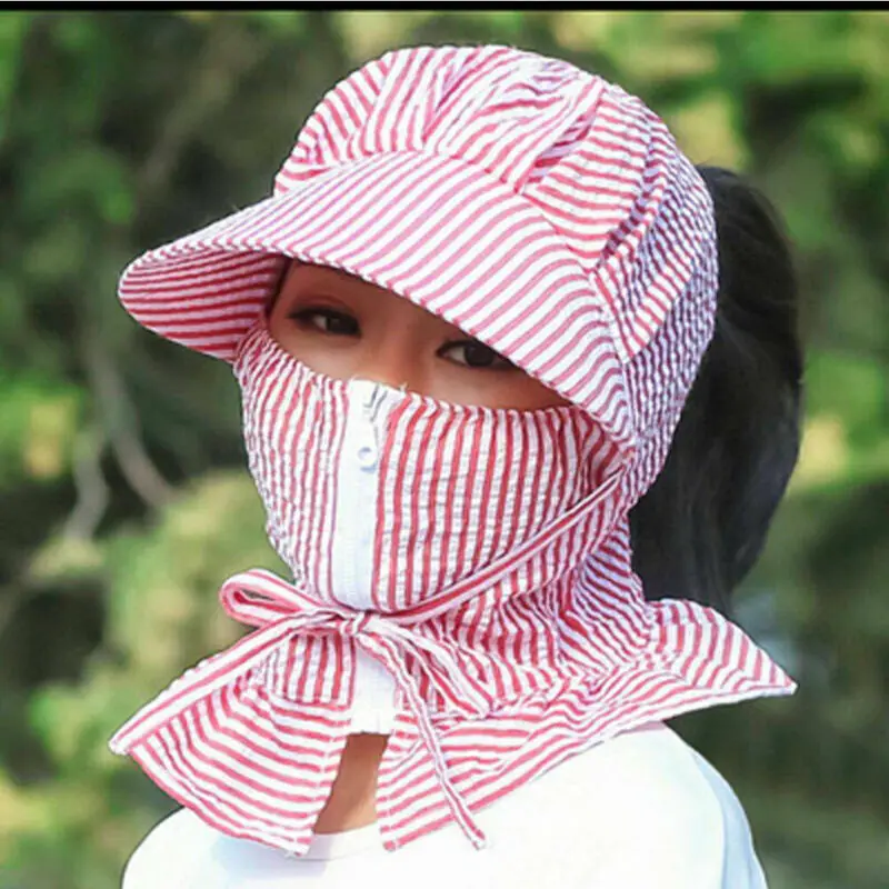 Outdoor UV Protection Ear Flap Neck Cover Sun Hat Cap Fishing Hunting Hiking | Аксессуары для одежды