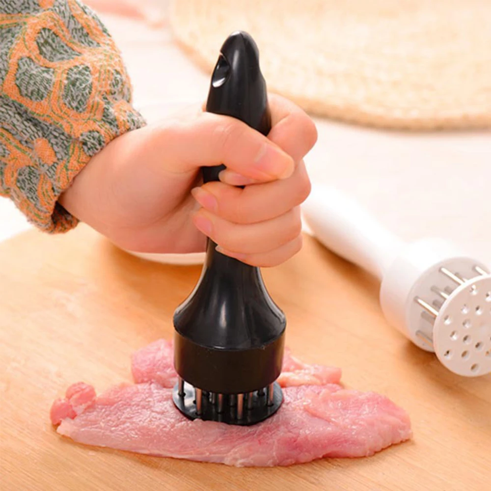 High Quality Stainless Steel Profession Meat Tenderizer Needle Mill Meat Hammer For Beating Off Meat Beater Kitchen Gadget Set