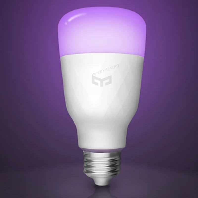 E26 Bulb Обновленная версия) умный светодиодный светильник MI Mijia Yeelight, цветной, 800 люменов, 10 Вт, E27, лимонная, умная лампа для Mi Home App, белый/RGB, опция - Испускаемый цвет: E26 Bulb