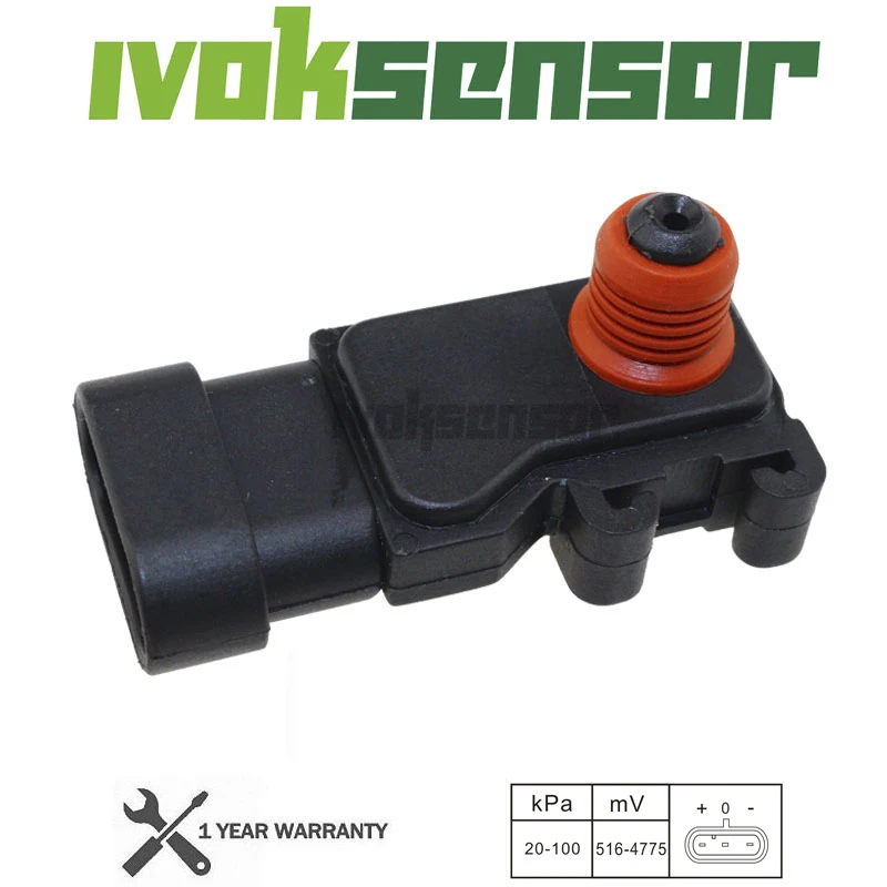 Датчик давления во впускном коллекторе для DAEWOO leganca NUBIRA REZZO Honda Passport Acura SLX 16212460