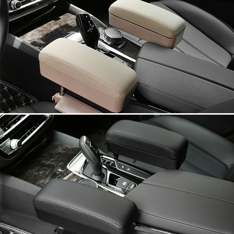 Car armrest box Car Armrest Box Elbow Support Adjustable Car Seat Gap Organizer Arm Rest Box for Cars Auto Accessories Armrest Cushion Universal