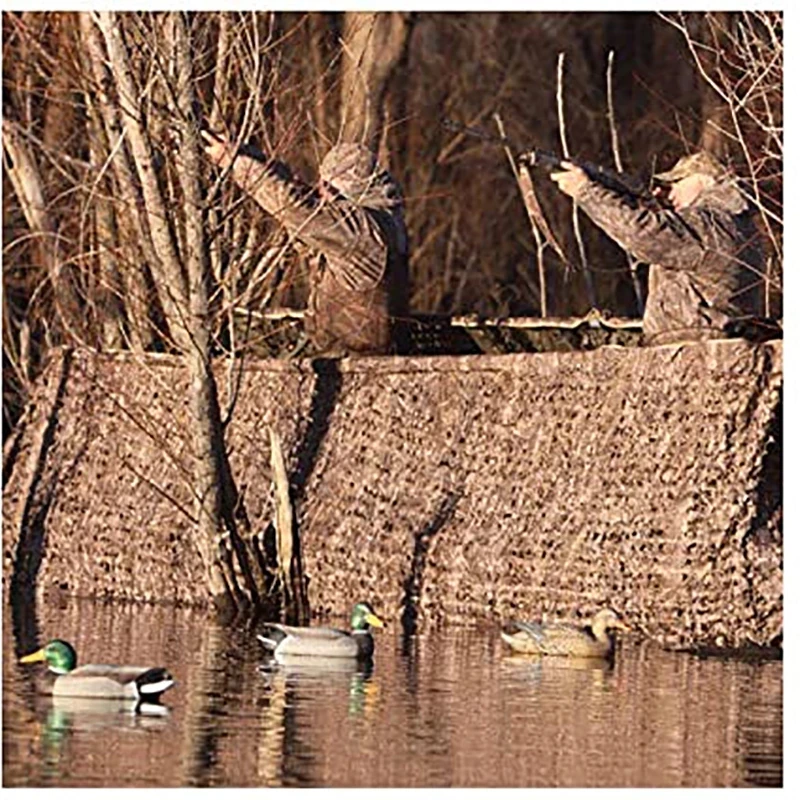 Camouflage Netting Camouflage Nets Hunting Decoration Camo Netting Network Net With Mesh Canopy Sun Shade Fence Camping Army Outdoor Camping Garden