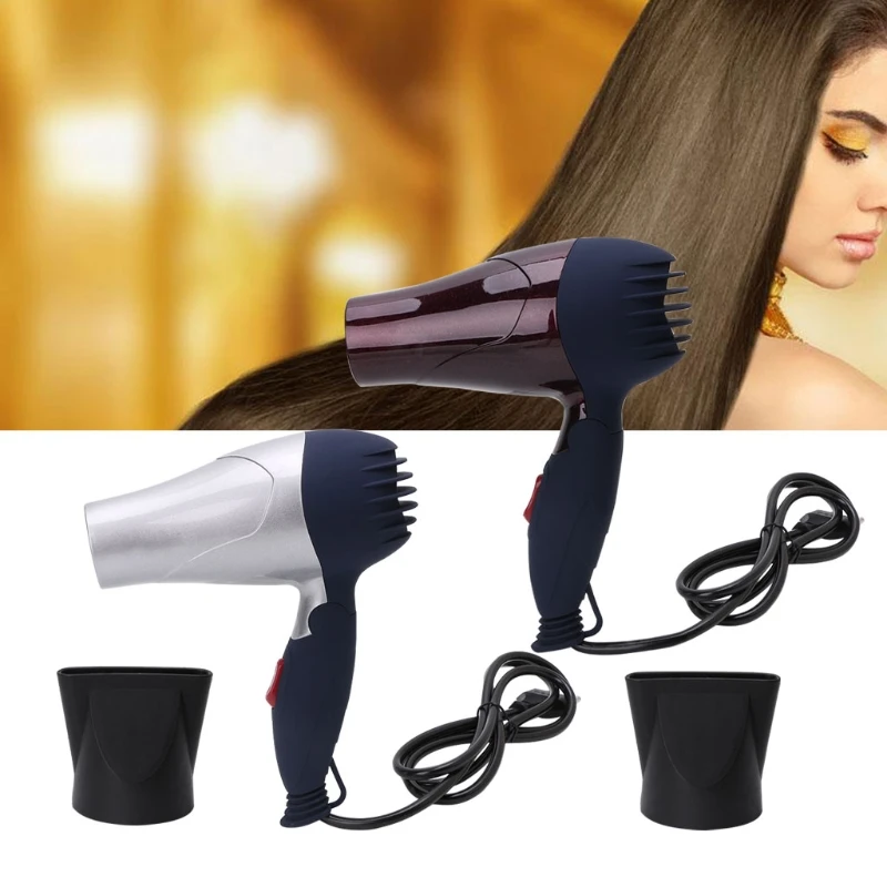 

GW555 Foldable Hair Blow Dryer Low Noise Traveller Household Blower 220V EU Plug