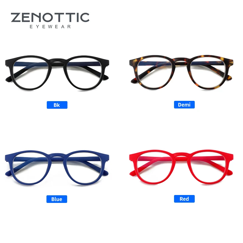 Детские очки ZENOTTIC с защитой от синего света оправа для очков мальчиков и девочек