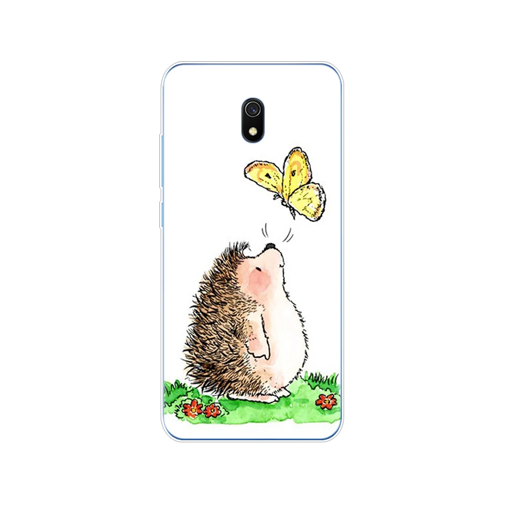 34524 Чехол для xiaomi redmi 8a, чехол, мягкий силиконовый чехол из ТПУ для redmi 8a, бампер hongmi 8a, чехол, полностью 360, защитный чехол, милый - Цвет: 34524