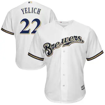 Мужская майка Milwaukee Christian Yelich Lorenzo Cain Eric Thames Lorenzo Cain Ryan Braun, camiseta maillot BHR01 - Цвет: AS PICTURE