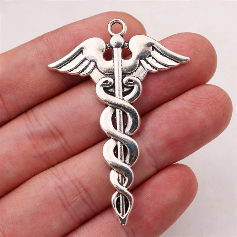 Рисунок 3 - 6 шт посеребренные крылья и змея