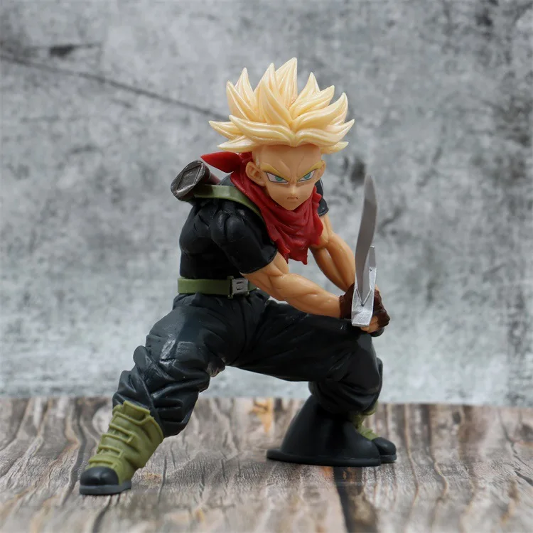 Драконий шар супер герои трусы ПВХ Фигурки 150 мм Dragon Ball Z Аниме Future trunks Diorama DBZ фигурка игрушки