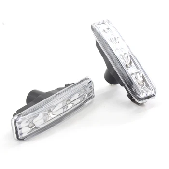 

Left Right LED Front Fender Side Marker Lamp Light w/ Bulb 63148360589 for BMW 5 Series 525i 528i 530i 540i M5 E39 97-03