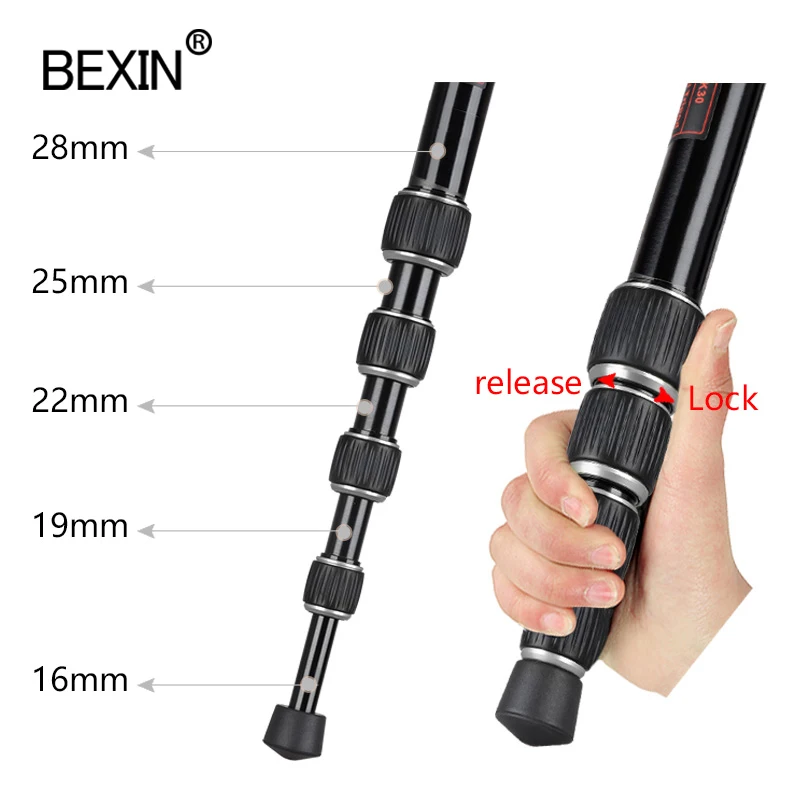 Tripod camera stand photo tripod aluminum foldable