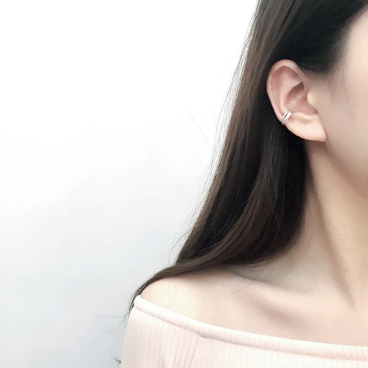 925 Sterling Silver Clip on Earrings for Women Without Piercing