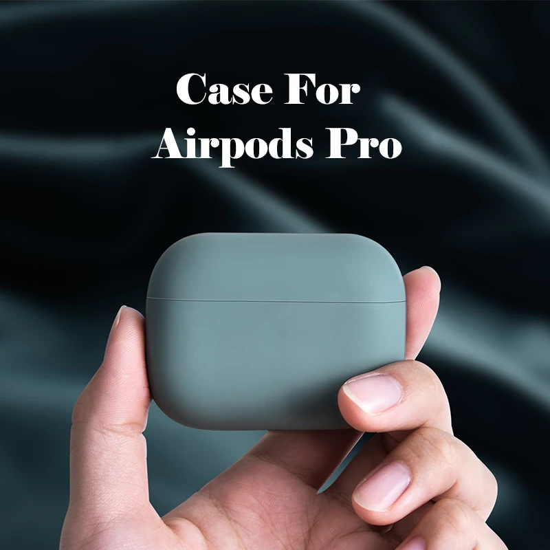 Ultrathin Case for Airpods Pro Silicone Bluetooth Wireless Earphone Case for Air pods Pro Protective Case for Apple AirPods Pro
