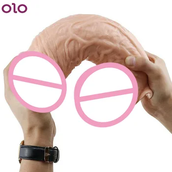 Giant Dildo Strap On Huge Penis With Suction Cup Sex Toys for Lesbian Women Anal Butt Plug Extra Large Dildos Thick Dong 4