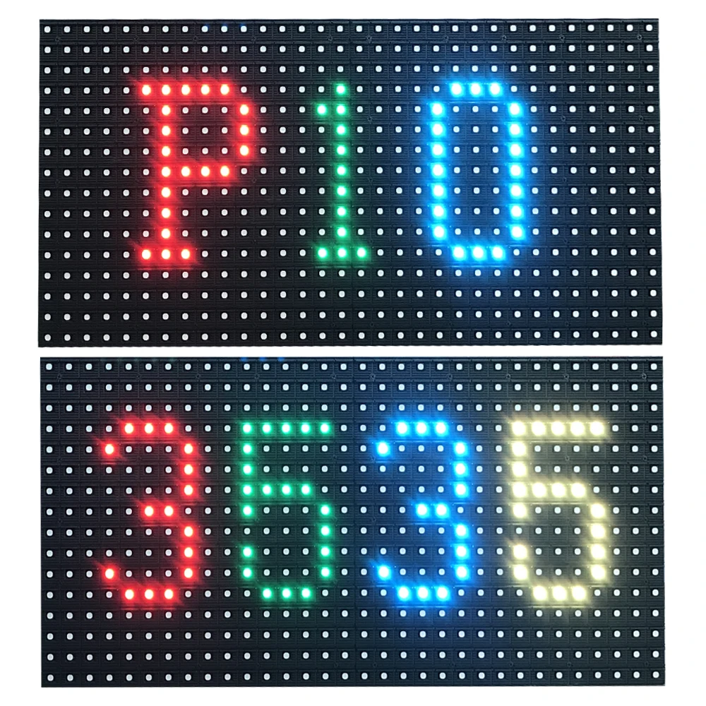 P10 outdoor rgb 3535 SMDSMD(3in1) full color LED screen unit module 32*16pixels 320mm*160mm (1/4 scran)