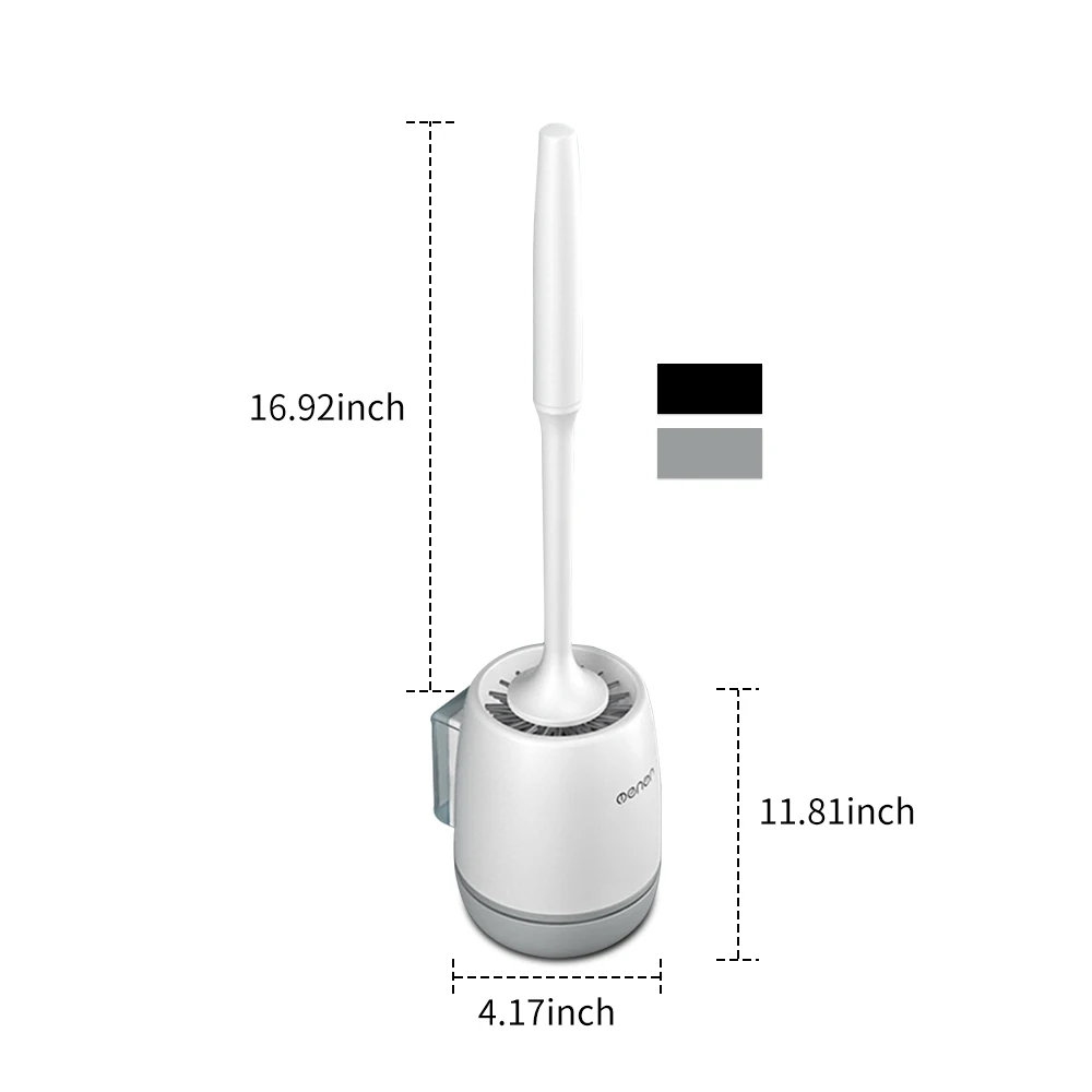 Набор туалетных щеток и держателей настенное напольное покрытие из термопластичной резины с мягкой щетиной, туалетная щетка для ванной комнаты, инструменты для глубокой очистки, щетка для унитаза