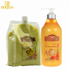 BOQIAN Ginger Hair Shampoo 500ML+ Scalp Massage Cream 1000ML Set Oil Control Hair Growth Anti Hair Loss Damaged Repair Hair Care