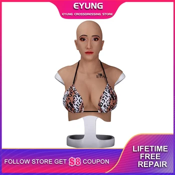 

7th Generation Realistic Female Mask Halloween Human Female Masquerade Silicon Party Mask Sexy Girl Crossdress Costume Cosplay
