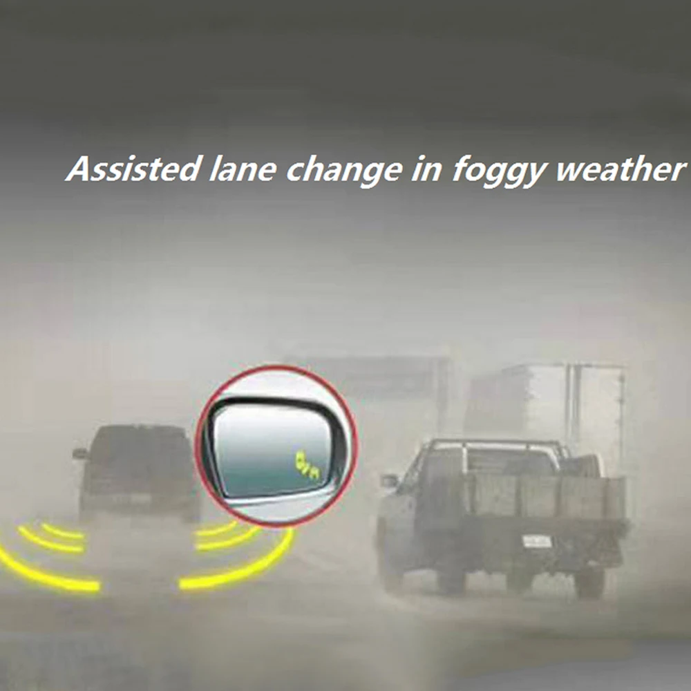 Car Blind Spot Detection System Intelligent System Warning Monitoring Sensor 10M/20M,blind spot monitoring assist