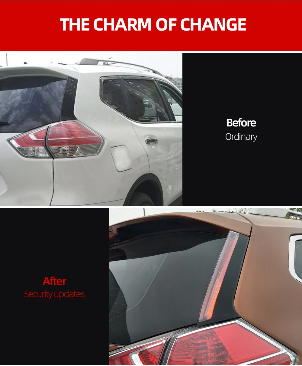 速-日产奇骏立柱灯电镀框和黑框-英_02