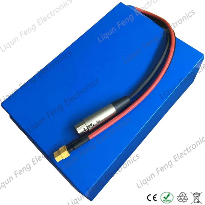 Бесплатная доставка литиевая батарея для электровелосипеда 51 8 в 1500 Вт 2000 52 22 Ач