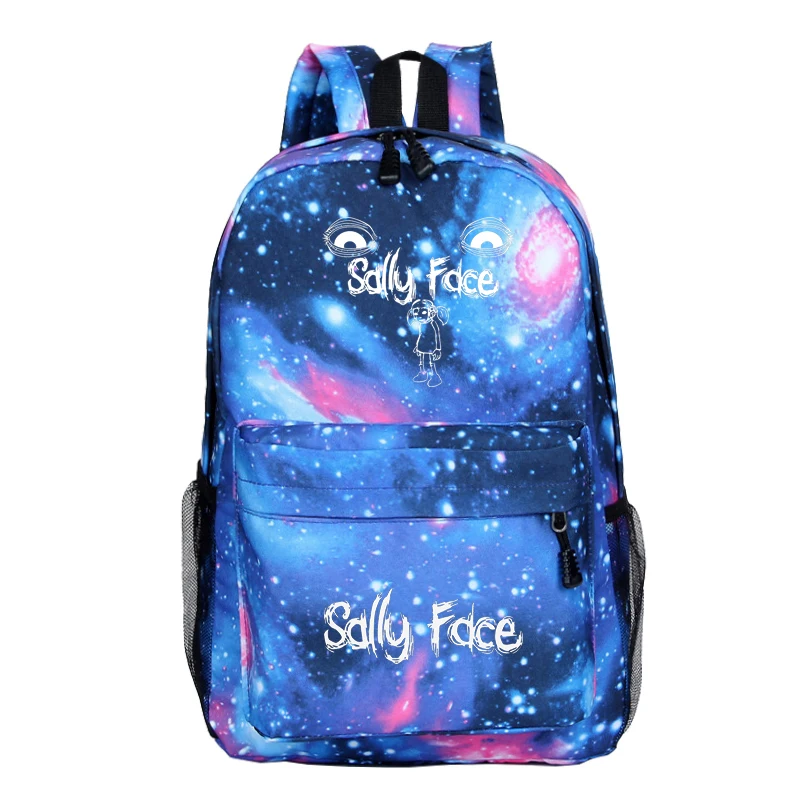18 Sally Face рюкзак студенческий блокнот рюкзак обратно в школу рюкзак красивые мужчины женщины мальчики девочки Школа mochila - Цвет: 18
