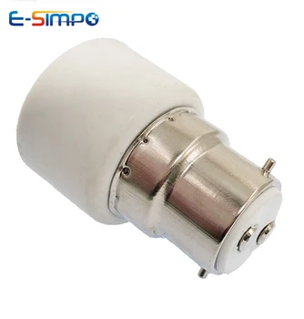 

3pcs E27 B22 Lamp Base to US/EU Plug Connector Converter Screw Bayonet Light Socket Holder Screw Fixture Base Adapter Converter