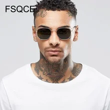 Sunglasses Men Vintage Designer Sunglasses for Women Men Luxury Brand Small Square Frame Eyewear Sun Glasses Shades Oculos