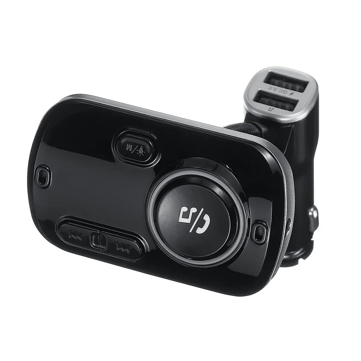 Автомобильный bluetooth 5,0 fm-передатчик беспроводной двойной USB Громкая связь приемник Быстрая зарядка 3,0 Авто MP3 плеер FM TF карта u диск