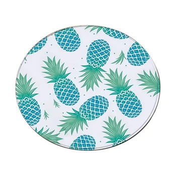

Fruit Round Carpet Pineapple Model Computer Office Chair Floor Mat Door Mat Foot Pad Living Room Small Table Mat-Dropship