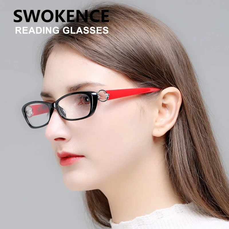 SWOKENCE высококлассные очки для чтения женские элегантные дальнозоркости