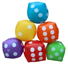 В настоящее время доступны 30 см надувные детские игрушечные игральные кубики сито сексуальные большие кости бар KTV очки игрушка