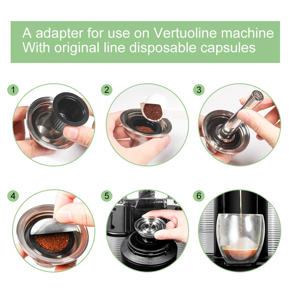 Адаптер для кофейной капсулы преобразования оригинальных капсул Nespresso в