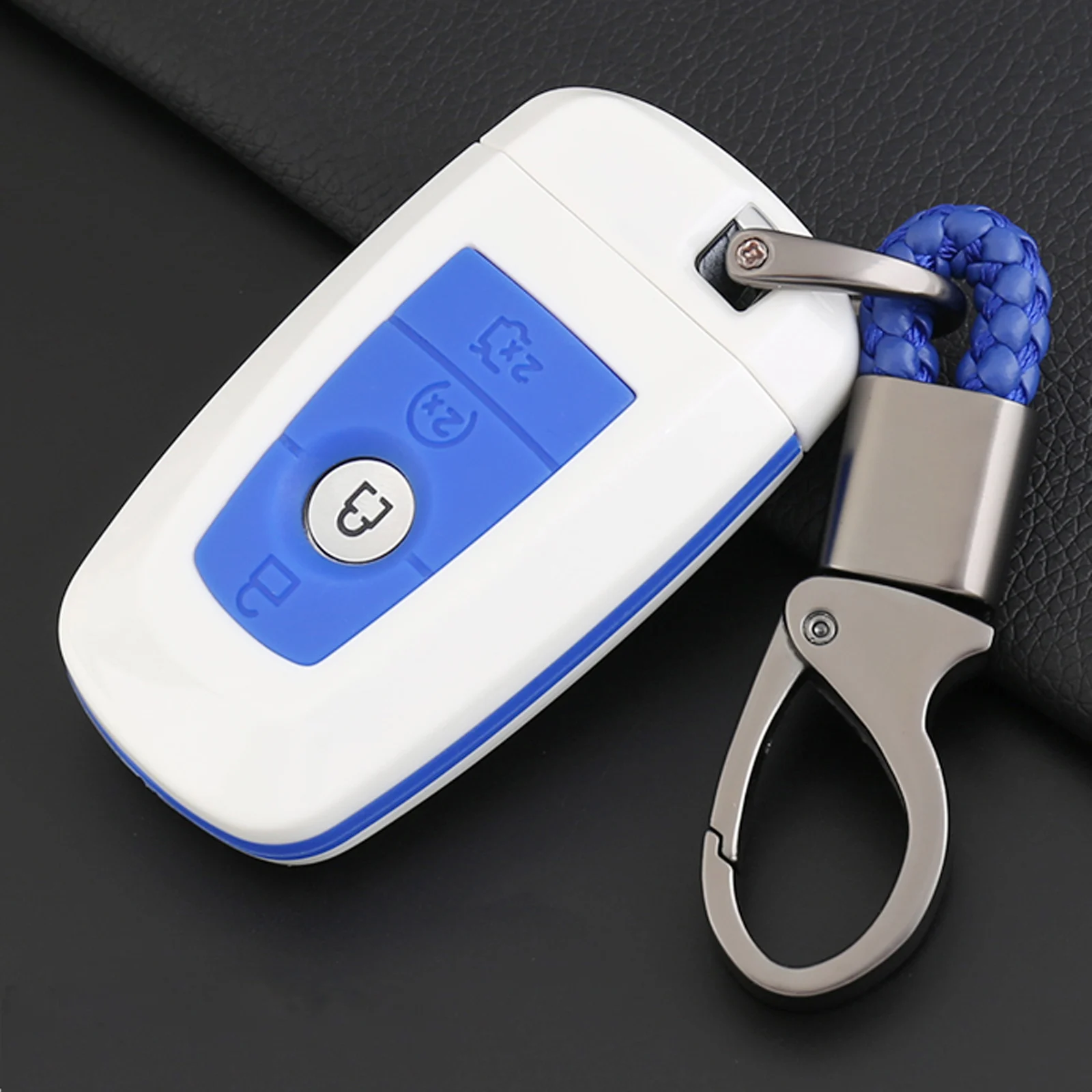 Custodia in Silicone 10X Car-Styling Cover in Silicone per Ford Fusion Mondeo Mustang Edge Expedition EXplorer 2017 2018 Smart Key Case 15 Custodia in Silicone 10X Car-Styling Cover in Silicone per Ford Fusion Mondeo Mustang Edge Expedition EXplorer 2017 2018 Smart Key Case - H63f062613db14dae8d2c440c523a9972y