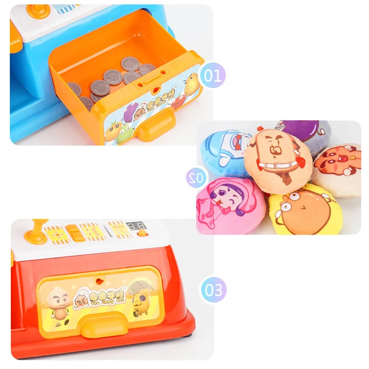 

Educational Folder Doll Dual-Mode Crane Machine Toy Multi-functional Doll Game Console with Doll Music Catch Crane Machine