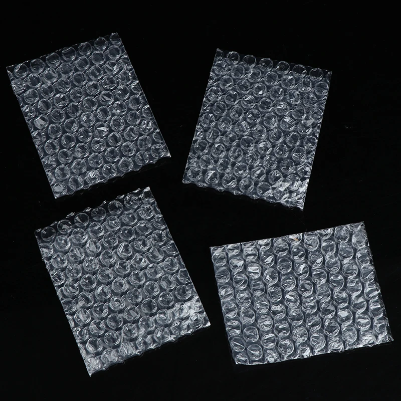 100 unids/set PE amortiguación bolsas de Burbuja envoltura protectora Bolsa Burbuja de embalaje de espuma Verpackungen Schaum
