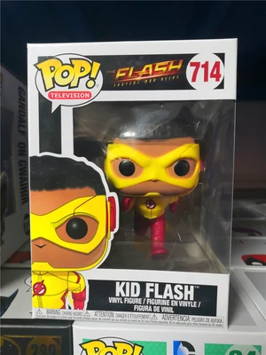 

Funko pop Official DC Heroes: The Flash - Kid Flash Vinyl Action Figure Collectible Model Toy with Original Box