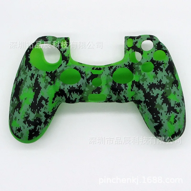 PS4 ручка силиконовый чехол PS4 с Bump Защитный Чехол камуфляж PS4 Slim Pro Digital Small Square Points