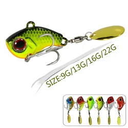 1pcs Winter Spoon All For Fishing Lure Tackle Spoon Jig Artificial Bait Hard Spinner Trout Vibration Pesca Metal Vib Crankbait