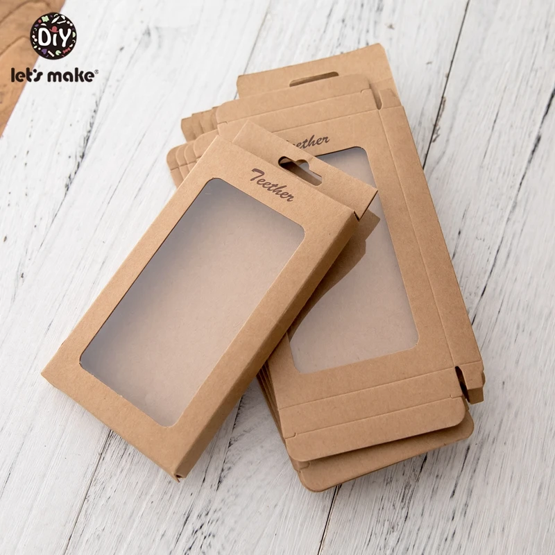 

Let's Make 20pc Baby Gift Merchandise Packing Box Kraft Paper Wedding Wrapping Jewelry Supply Nursuing Pendants Accessories Box