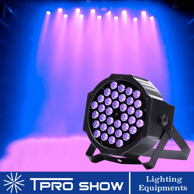 Projecteur de lumière noire UV Disco 36 Led, contrôle Dmx, musique