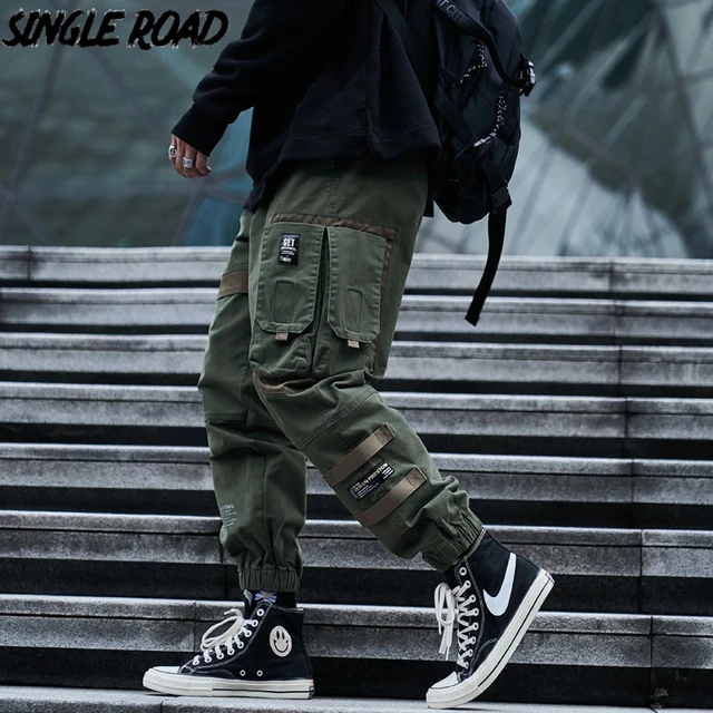 Pantalon Cargo Streetwear Mode Homme