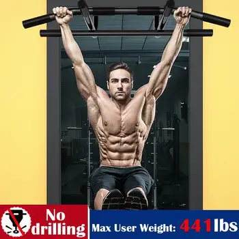 

Indoor Pull Up Bar Wall Home Chin Up Bar Gymnastics Wall Horizontal Bar with Multiple Uses Sports Fitness Equipment Exercise