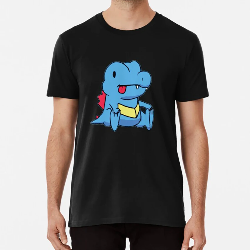 Derp Totodile футболка totodile derp derpadile 2 го поколения стартовый водный Тип|Футболки| |