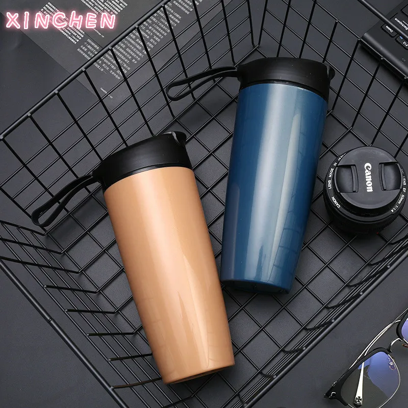 Ceramics Liner Thermos Cup Rust-resistant Car Vacuum Flask Stainless Steel  Insulation Coffee Mug water bottle botella de agua