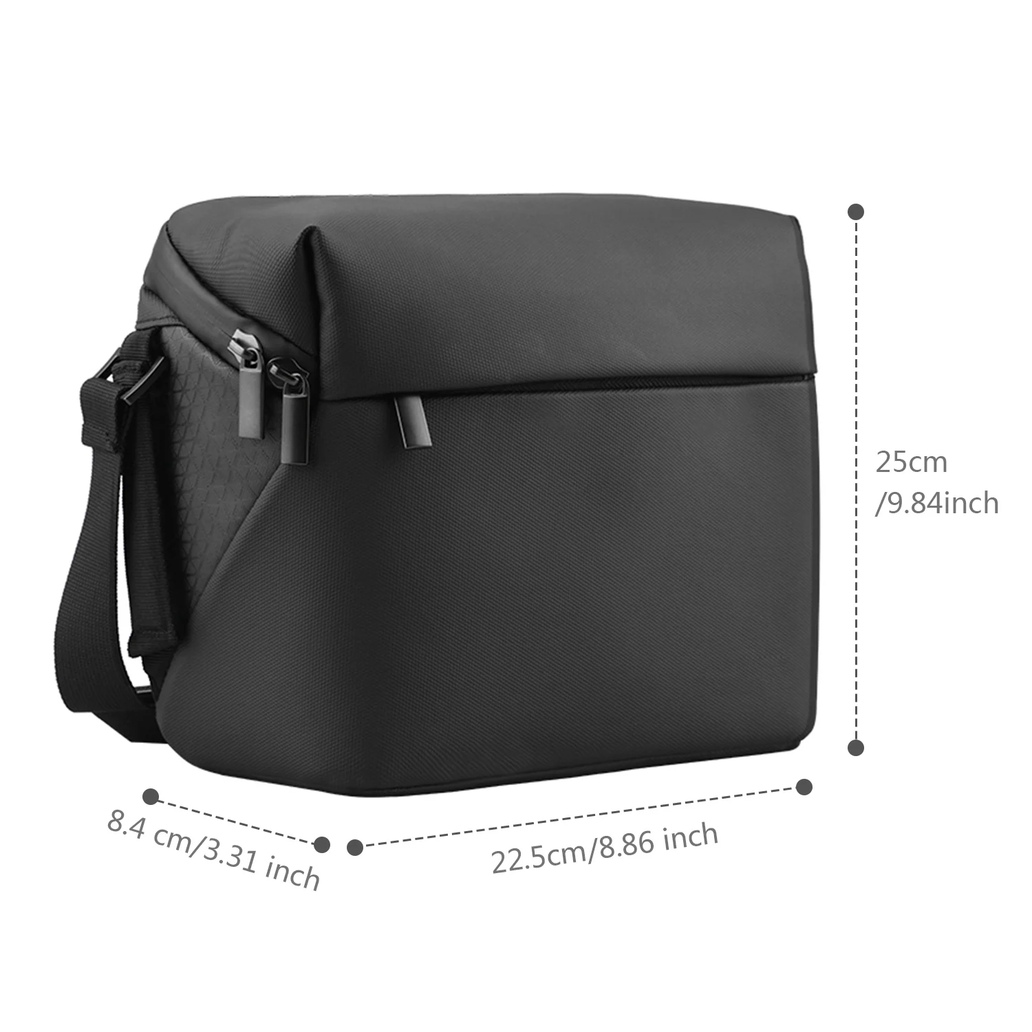 BRDRC Portable Shoulder Storage Bag High Capacity Shockproof Backpack Travel Carry Case for DJI Mavic Air 2 Drone Accessories